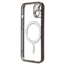 Чехол-накладка - SM027 SafeMag для Apple iPhone 15 (black)  — фото 2