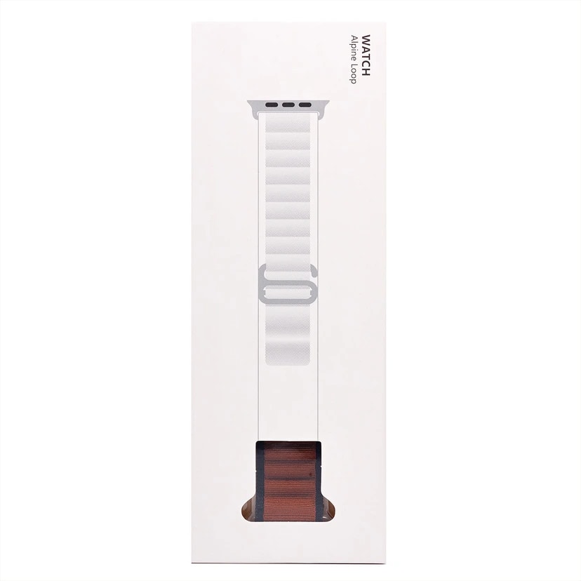 Ремешок на застёжке - Alpine Loop для Apple Watch 38/40/41 мм (black/brown) 
