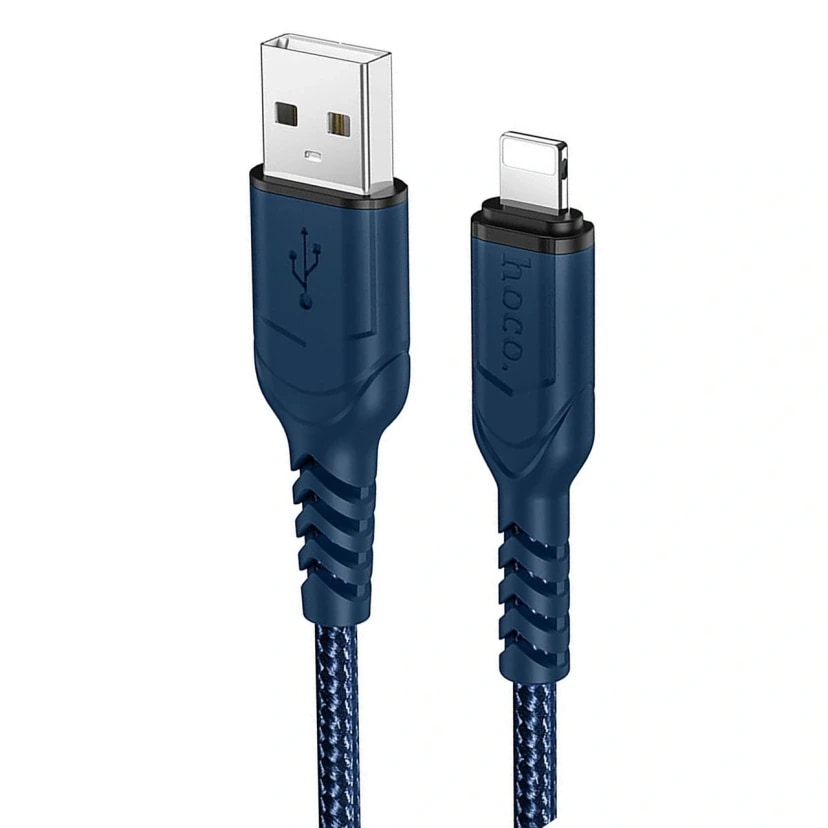 Кабель USB - Apple lightning - Hoco X59 Victory (100 см) (blue) 