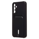 Чехол-накладка с картхолдером - SC304 для Samsung Galaxy A15 (black)  — фото 1