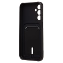 Чехол-накладка с картхолдером - SC304 для Samsung Galaxy A15 (black)  — фото 2