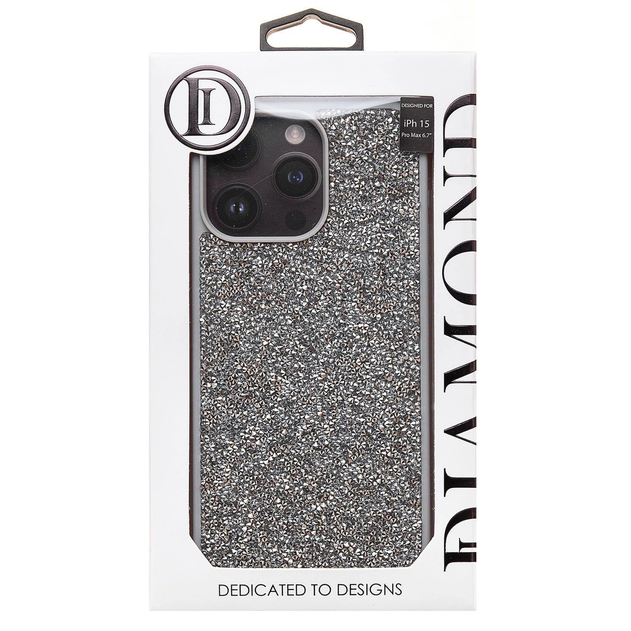 Чехол-накладка - PC071 Posh Shine для Apple iPhone 15 Pro Max (silver) 