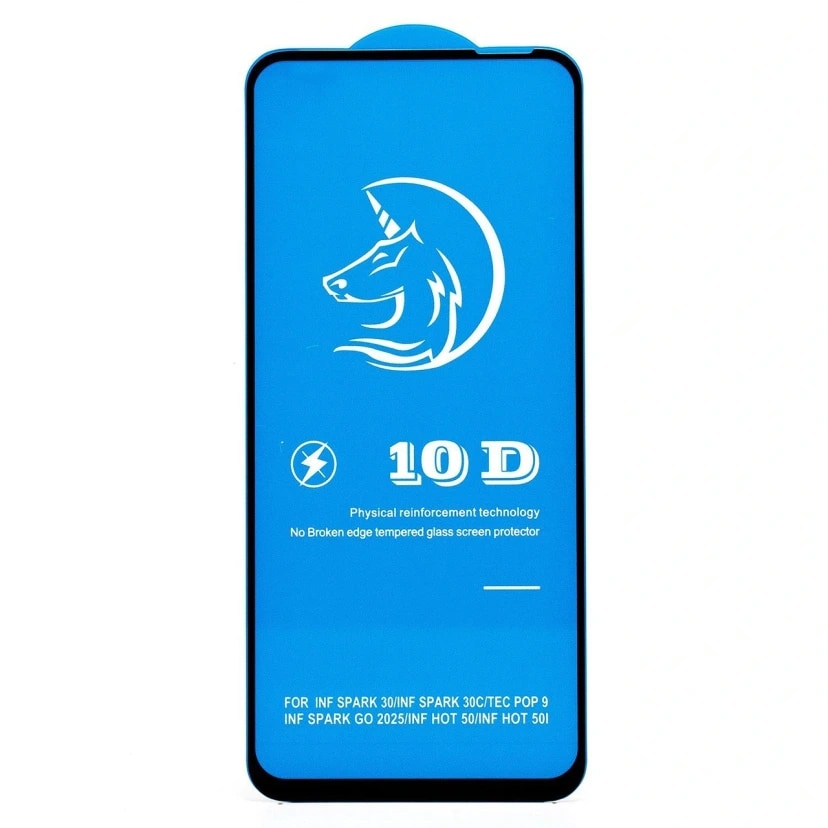 Защитное стекло - Activ 3D для Tecno Spark 30/Spark 30C 5G/Spark Go 2025/Pop 9 5G/Infinix Hot 50i/Infinix Smart 9 4G (black) 