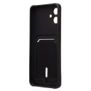 Чехол-накладка с картхолдером - SC304 для Samsung Galaxy A06 (black)  — фото 2