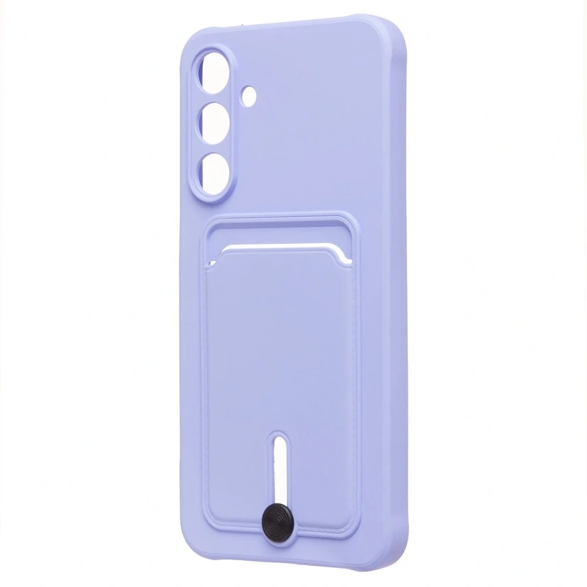 Чехол-накладка с картхолдером - SC304 для Samsung Galaxy A16 (light violet) 