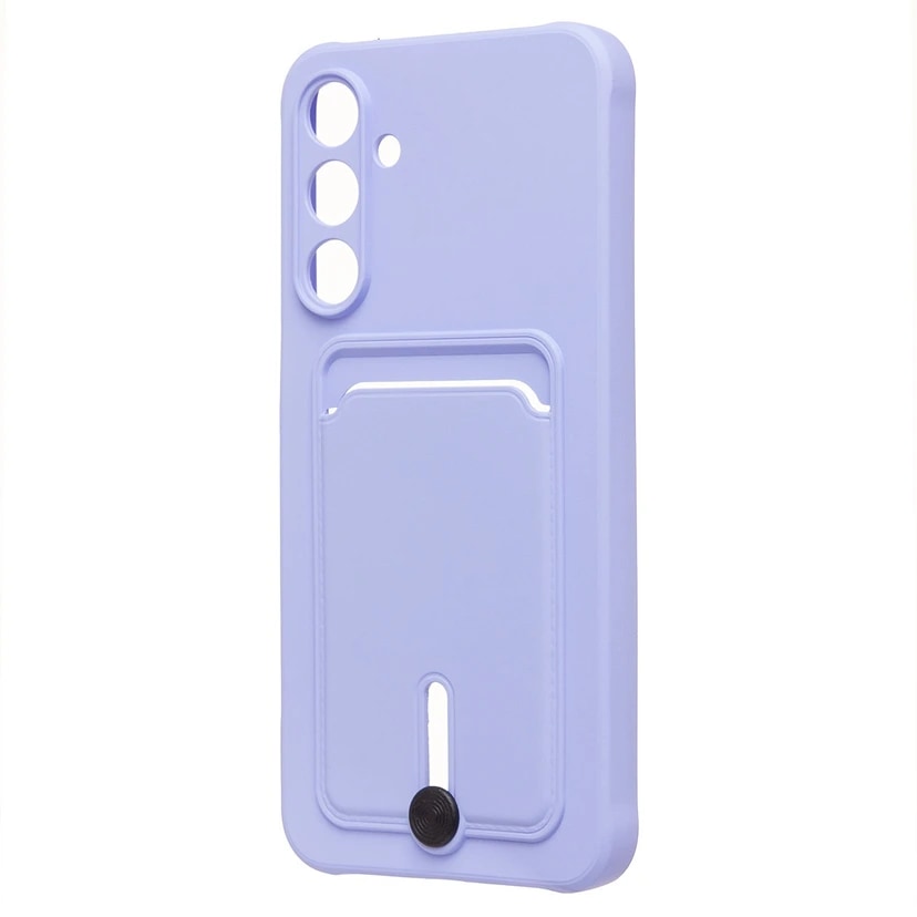 Чехол-накладка с картхолдером - SC304 для Samsung Galaxy A16 (light violet) 