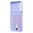 Чехол-накладка с картхолдером - SC304 для Samsung Galaxy A16 (light violet)  — фото 2