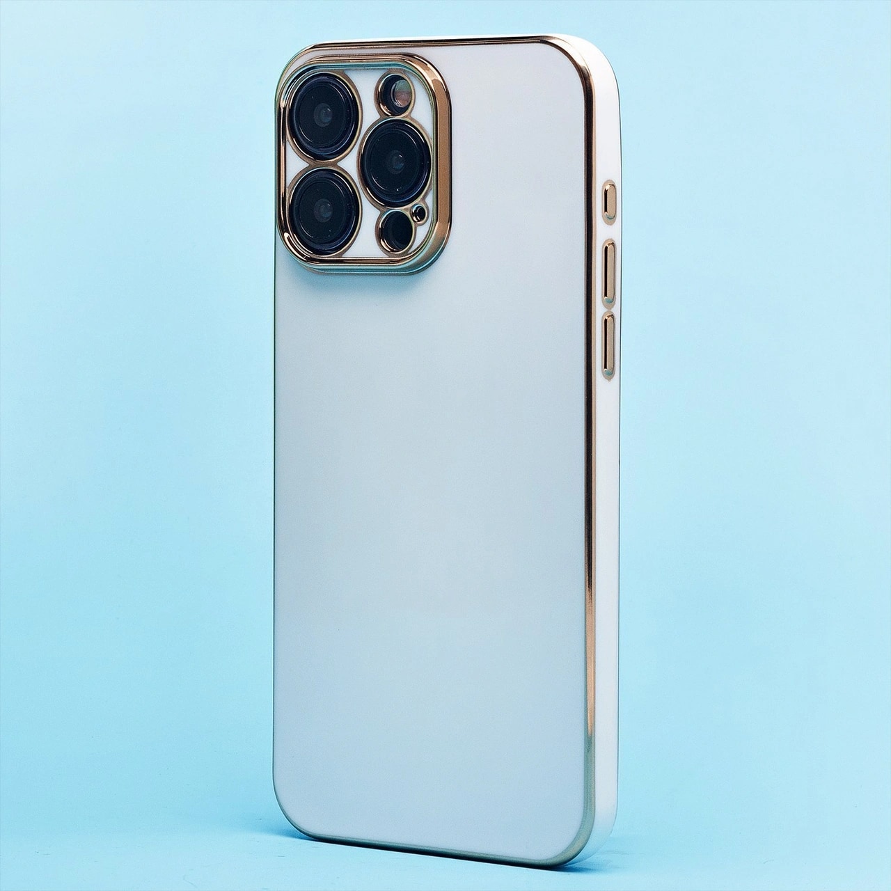 Чехол-накладка - SC301 для Apple iPhone 15 Pro Max (white) 