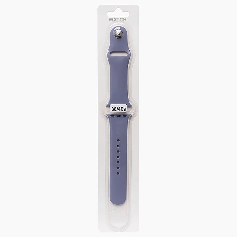 Ремешок на кнопке - Sport Band для Apple Watch 38/40/41 мм (S) (lavender) 