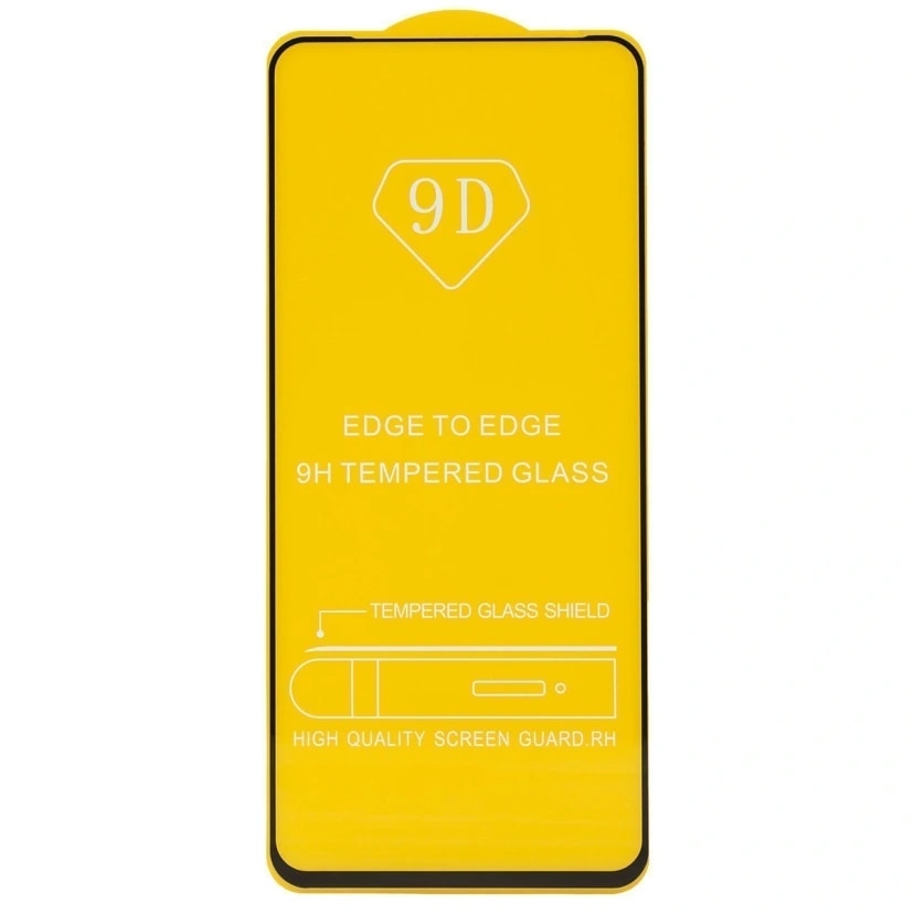Защитное стекло - Full Glue 2.5D для Tecno Spark 30/Spark 30C 5G/Spark Go 2025/Infinix Hot 50i/Infinix Smart 9 4G (black) 
