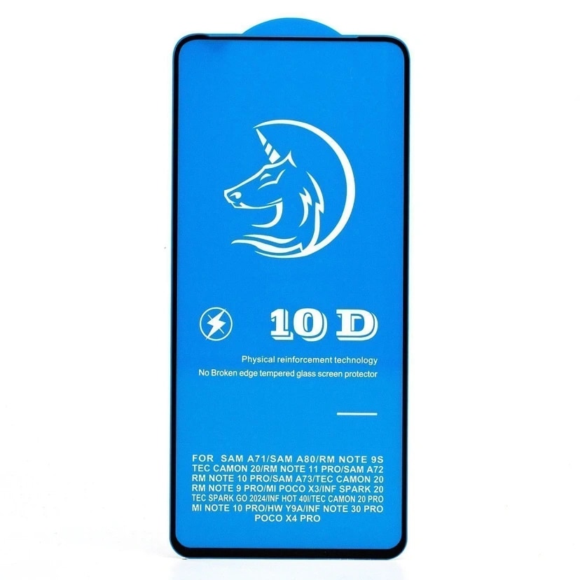 Защитное стекло - Activ 3D для Redmi Note 14 4G/Note 14 5G/Poco M7 Pro 5G (black) 