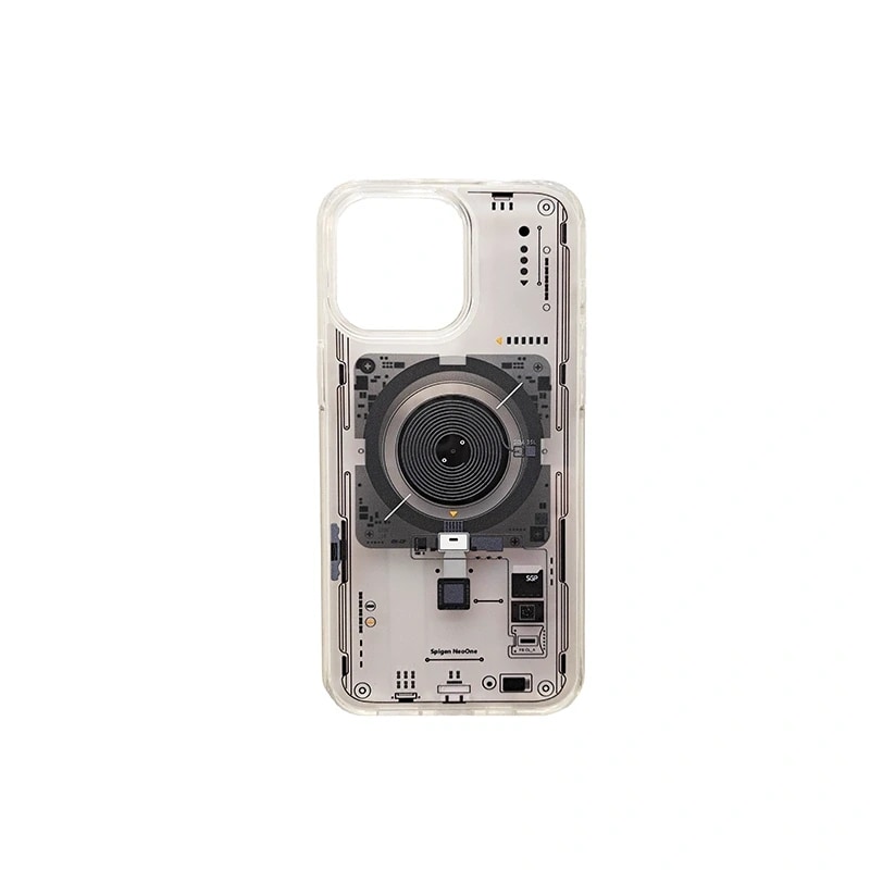 Чехол-накладка - SP Ultra Hybrid Neo One SafeMag для Apple iPhone 15 Pro Max (transparent)  — фото 2