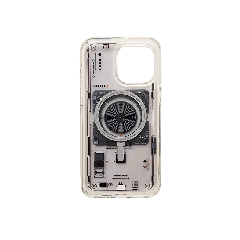 Чехол-накладка - SP Ultra Hybrid Neo One SafeMag для Apple iPhone 15 Pro Max (transparent)  — фото 3