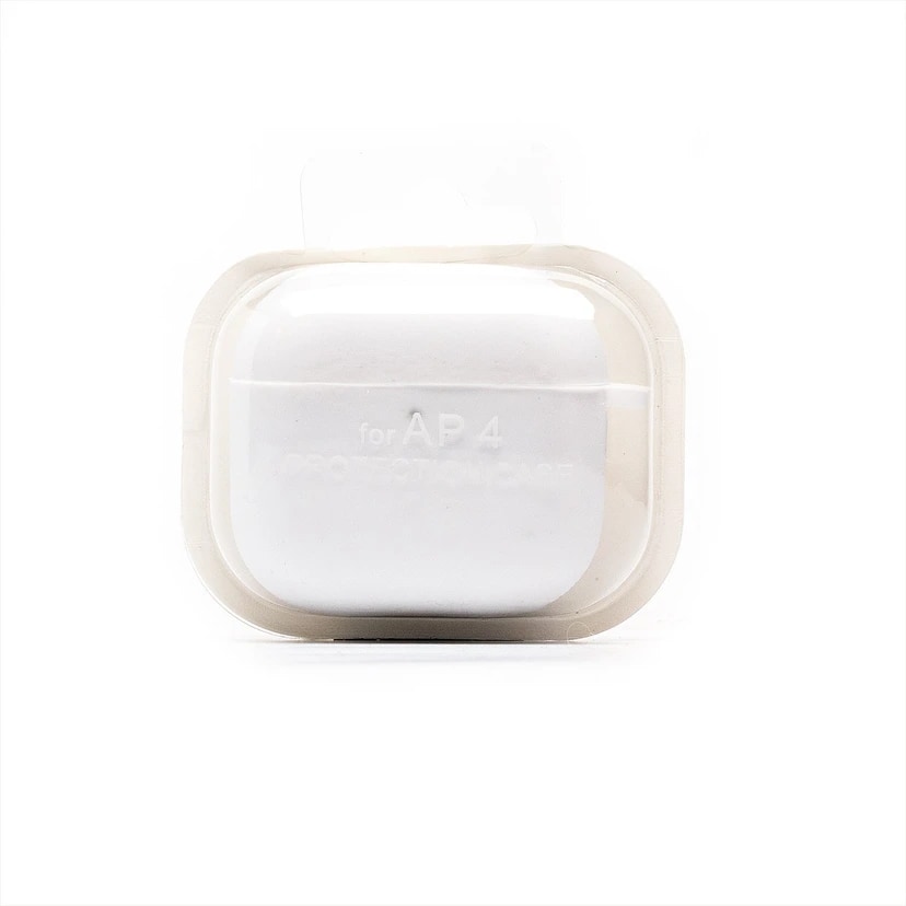 Чехол - Soft Touch для кейса Apple AirPods 4 (white) 