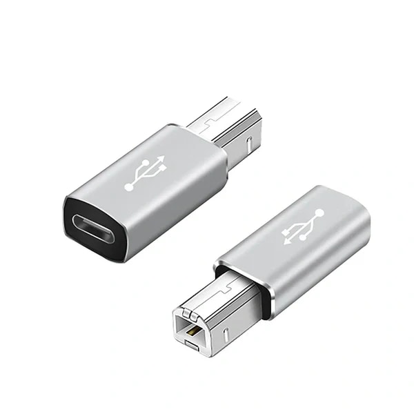 Адаптер Type-B - Type-C - BC01 (silver) 