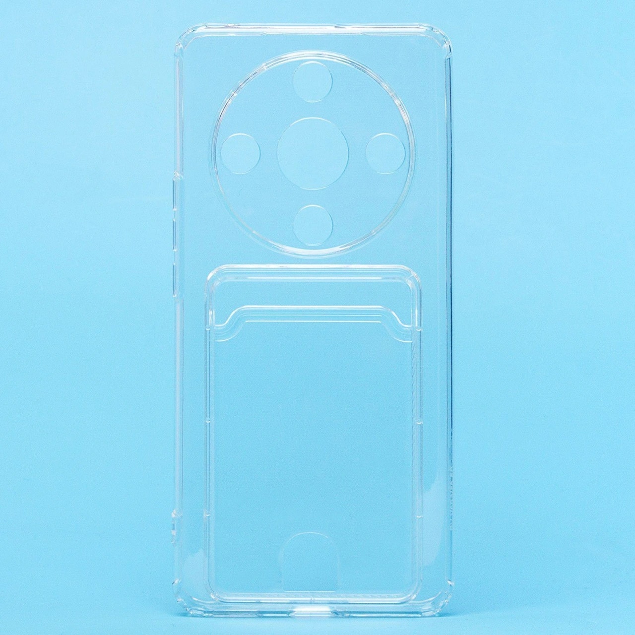 Чехол-накладка с картхолдером - SC276 для Honor X9b (transparent) 