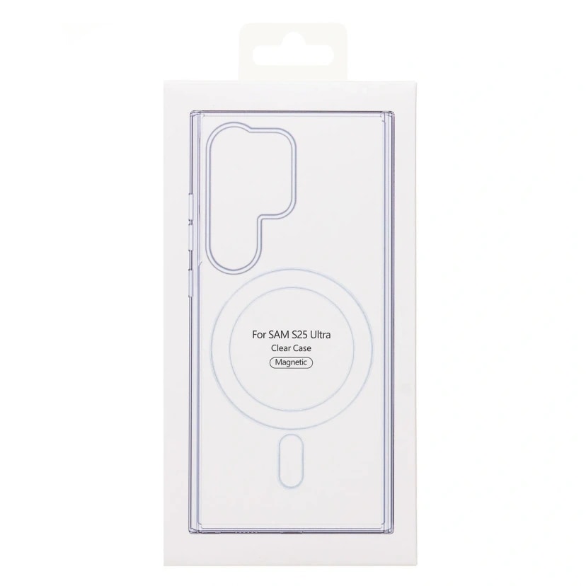 Чехол-накладка - SM006 SafeMag для Samsung Galaxy S25 Ultra (transparent) 