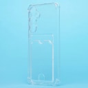 Чехол-накладка с картхолдером - SC276 для Samsung Galaxy S25+ (transparent)  — фото 1