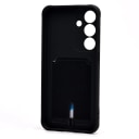 Чехол-накладка с картхолдером - SC304 для Samsung Galaxy S25+ (black)  — фото 2