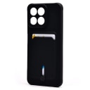 Чехол-накладка с картхолдером - SC304 для Honor X7c (black)  — фото 1