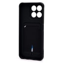 Чехол-накладка с картхолдером - SC304 для Honor X7c (black)  — фото 2
