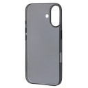 Чехол-накладка - PC091 для Apple iPhone 16 (matte transparent/black)  — фото 2