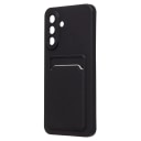 Чехол-накладка с картхолдером - SC337 для Samsung Galaxy A36/A37 (black)  — фото 1