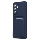 Чехол-накладка с картхолдером - SC337 для Samsung Galaxy A56 (dark blue)  — фото 1