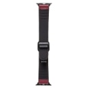 Ремешок на застёжке - ApW38 EcoSkin для Apple Watch 42/44/45/49 мм (wine red)  — фото 2