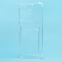 Чехол-накладка с картхолдером - SC276 для Redmi 13 4G (transparent)  — фото 1
