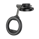 Автодержатель на клейкой основе магнитный SafeMag - Hoco H77 View (black/metal gray)  — фото 1