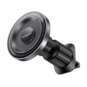 Автодержатель в дефлектор магнитный SafeMag - Borofone BH122 Profit (black metal gray)  — фото 1