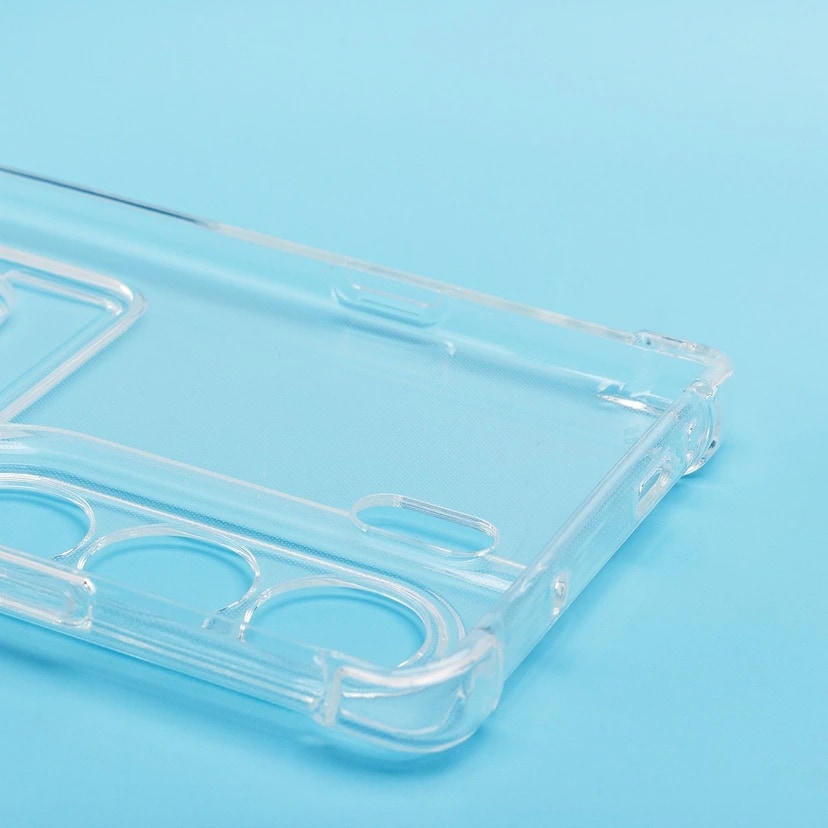 Чехол-накладка с картхолдером - SC276 для Tecno Camon 40 Pro 4G (transparent)  — фото 2