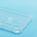 Чехол-накладка с картхолдером - SC276 для Redmi Note 14 4G (transparent)  — фото 2