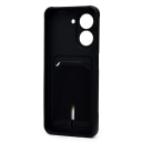 Чехол-накладка с картхолдером - SC304 для Redmi A5 (black)  — фото 2