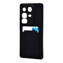Чехол-накладка с картхолдером - SC337 для Infinix Note 50 4G (black)  — фото 1