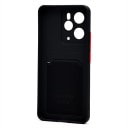 Чехол-накладка с картхолдером - SC337 для Realme 14 5G (black)  — фото 2