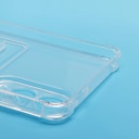 Чехол-накладка с картхолдером - SC276 для Samsung Galaxy S25 Edge (transparent)  — фото 2