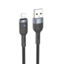 Кабель USB - Apple lightning - Hoco U117 Grand (120 см) (black)  — фото 1
