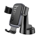 Автодержатель на клейкой присоске гравитационный - Hoco H81 Vista (black/grey)  — фото 1