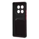 Чехол-накладка с картхолдером - SC337 для Redmi Note 14 Pro 4G (black)  — фото 2