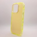 Чехол-накладка - Jelly Case для Apple iPhone 15 Pro (yellow)  — фото 1
