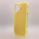 Чехол-накладка - Jelly Case для Apple iPhone 16 (yellow)  — фото 1