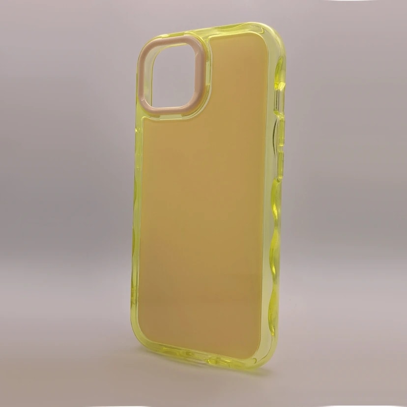 Чехол-накладка - Jelly Case для Apple iPhone 12/12 Pro (yellow) 