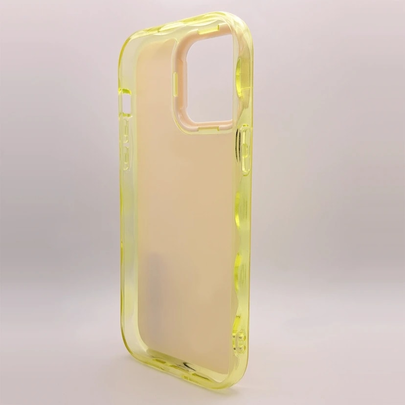 Чехол-накладка - Jelly Case для Apple iPhone 14 Pro Max (yellow)  — фото 2