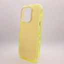 Чехол-накладка - Jelly Case для Apple iPhone 14 Pro (yellow)  — фото 1