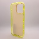 Чехол-накладка - Jelly Case для Apple iPhone 14 Pro (yellow)  — фото 2