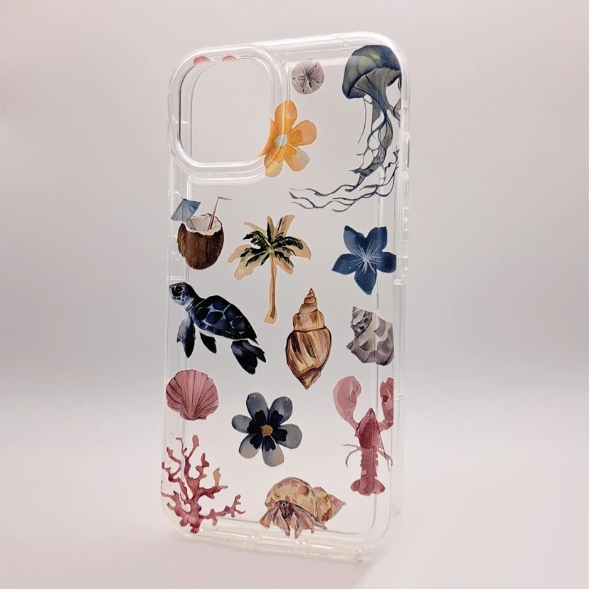 Чехол-накладка - Sea World 061 для Apple iPhone 13/14 (print) 