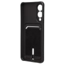 Чехол-накладка с картхолдером - SC304 для Samsung Galaxy S25 Edge (black)  — фото 2