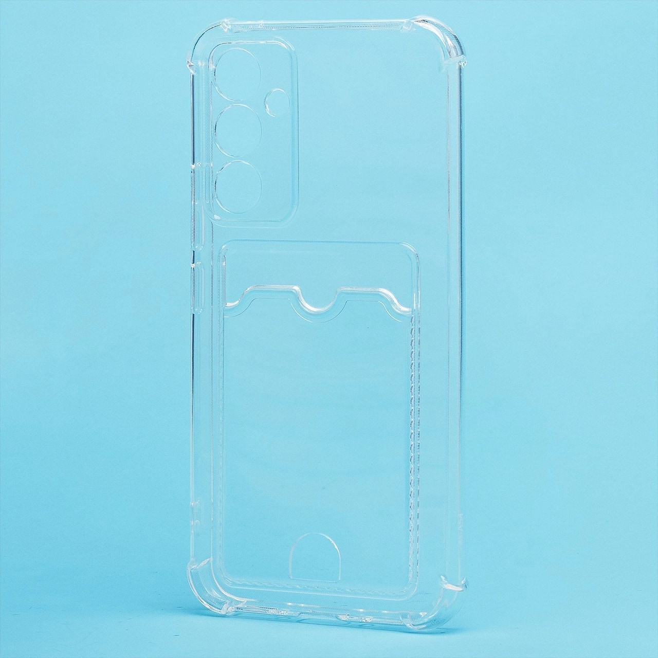Чехол-накладка с картхолдером - SC276 для Samsung Galaxy A54 (transparent) 